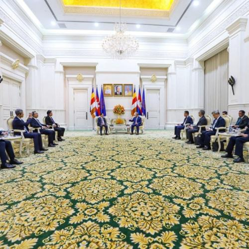 Thủ Tướng Campuchia Hun Manet tiếp Phó Thủ Tướng Việt Nam Bùi Thanh Sơn, Thúc Đẩy Hợp Tác Song Phương